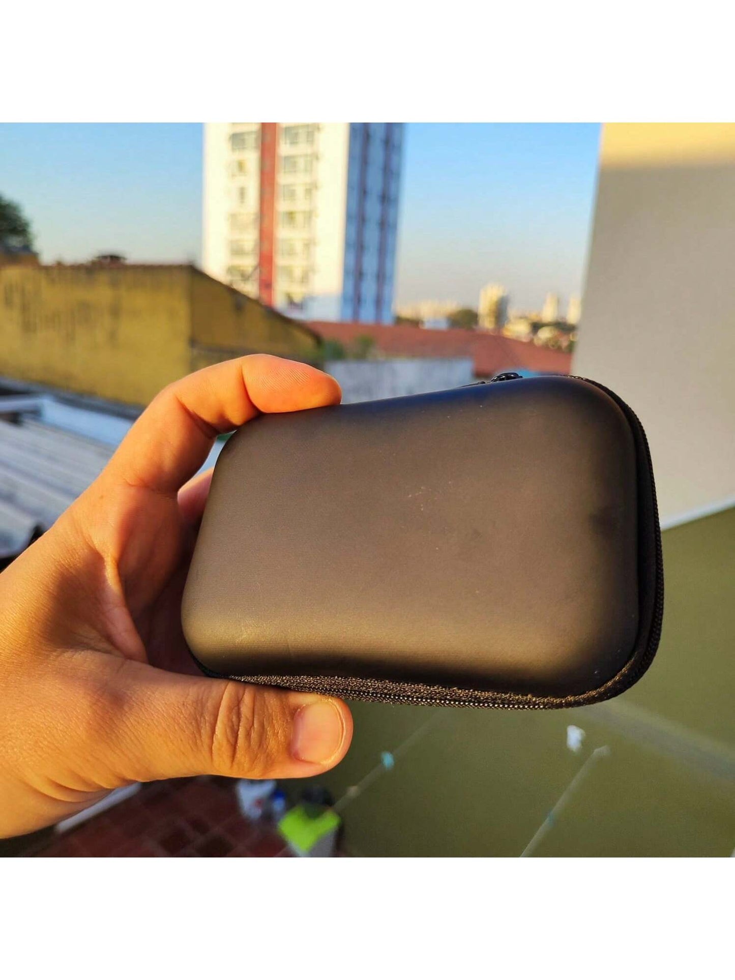 All Black Kit Completo 6 Itens Dichavador Seda Mocó Piteira e Pilão com Case Bag Estojo