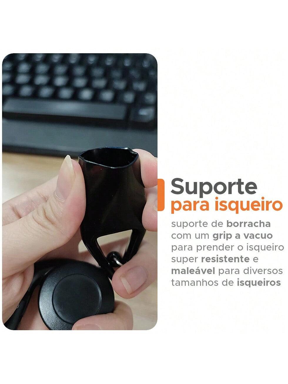 Chaveiro Porta Isqueiro Retrátil Anti Rato para isqueiros Bic e similares