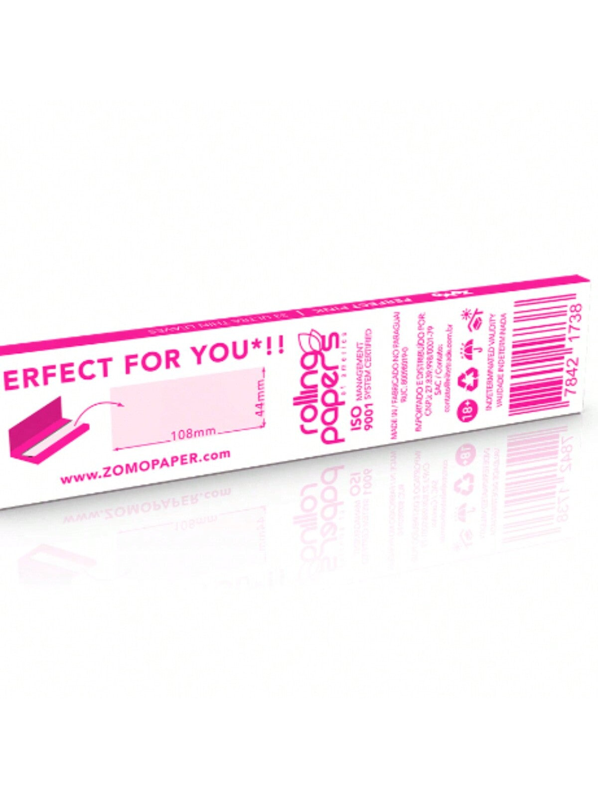 Seda Zomo Perfect Pink Caixa Sedas 25 Livretos