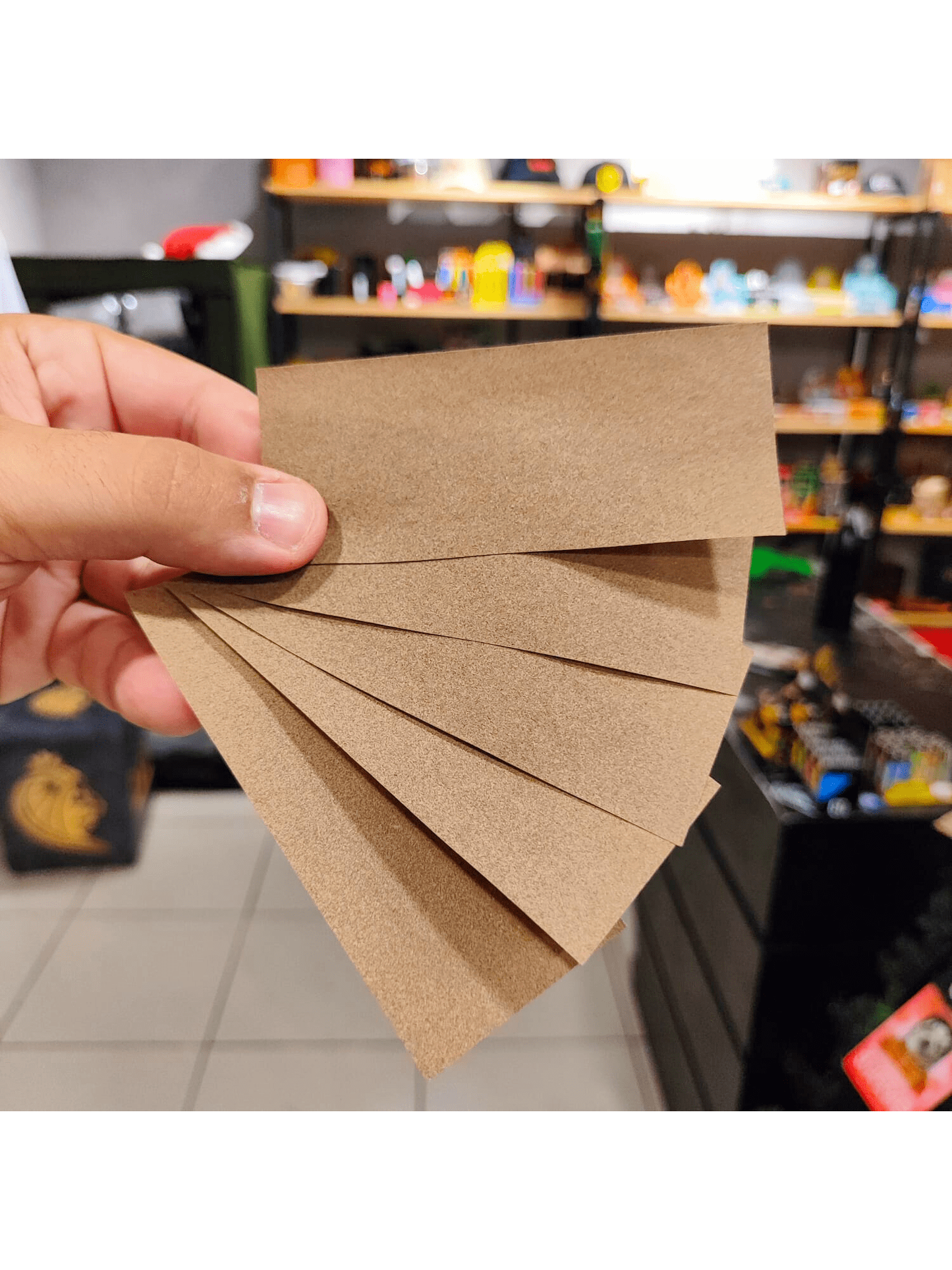 Papel Para Cigarro Blunt Sabores Sortidos Kit com 5 Envelopes 25 unidades no Total