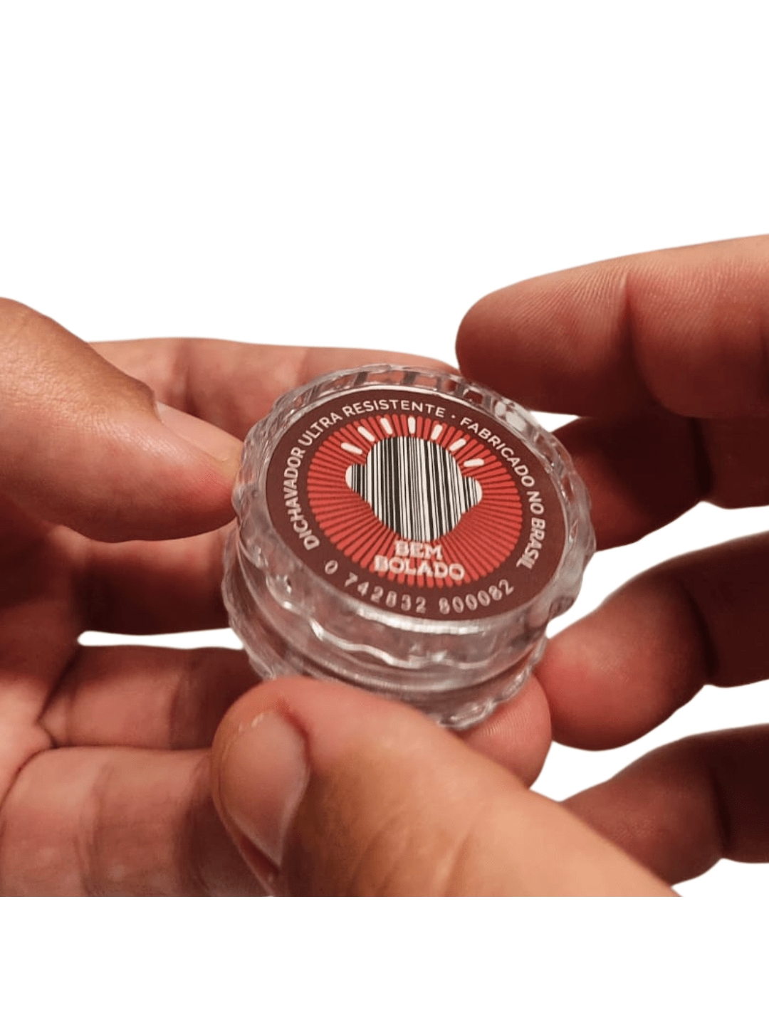 Dichavador Bem Bolado 3 Partes Ultra Resistente Pequeno