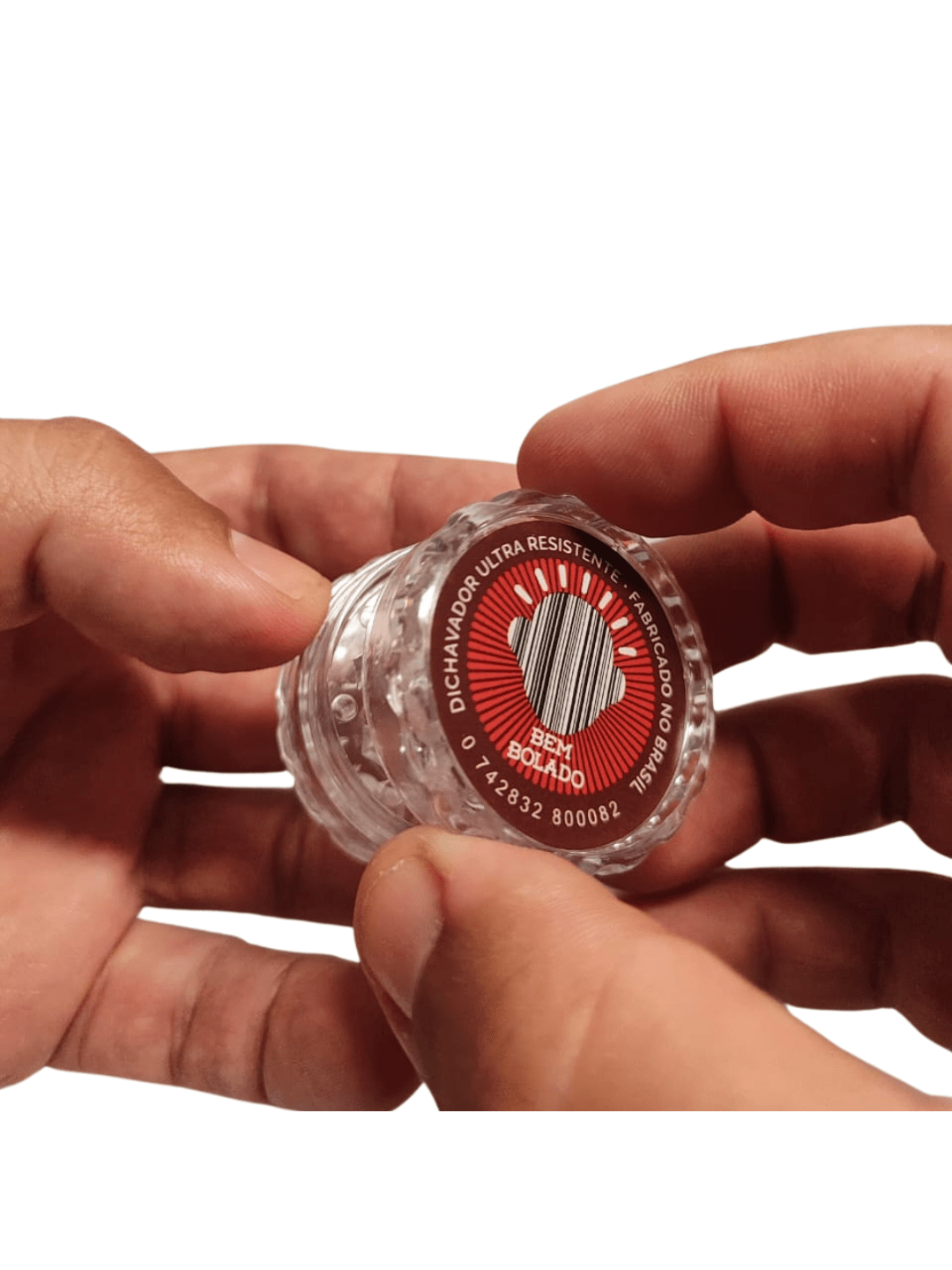 Dichavador Bem Bolado 3 Partes Ultra Resistente Pequeno