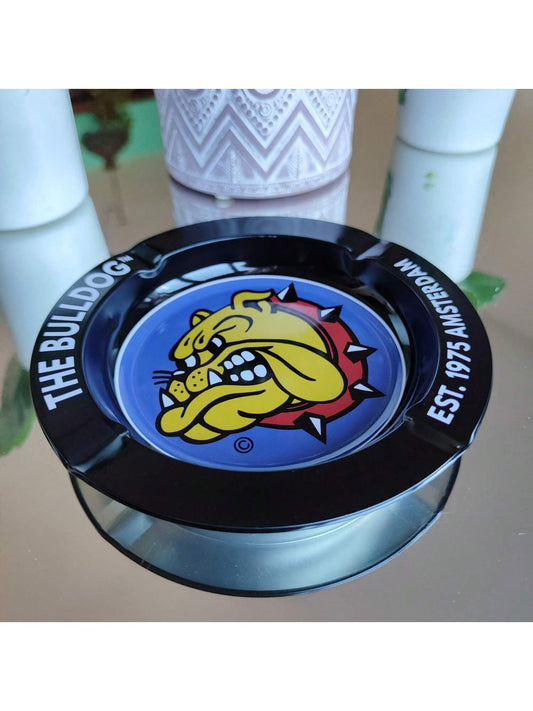 Cinzeiro de Metal The Bulldog Amsterdam Original De Mesa Colecionador