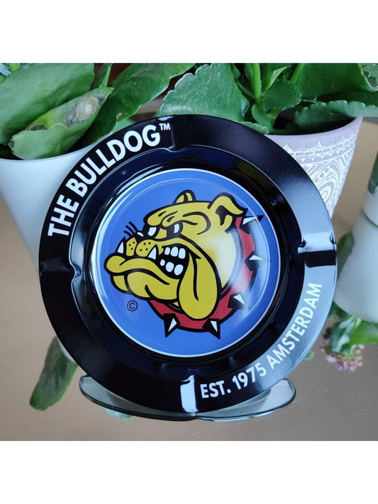 Cinzeiro de Metal The Bulldog Amsterdam Original De Mesa Colecionador