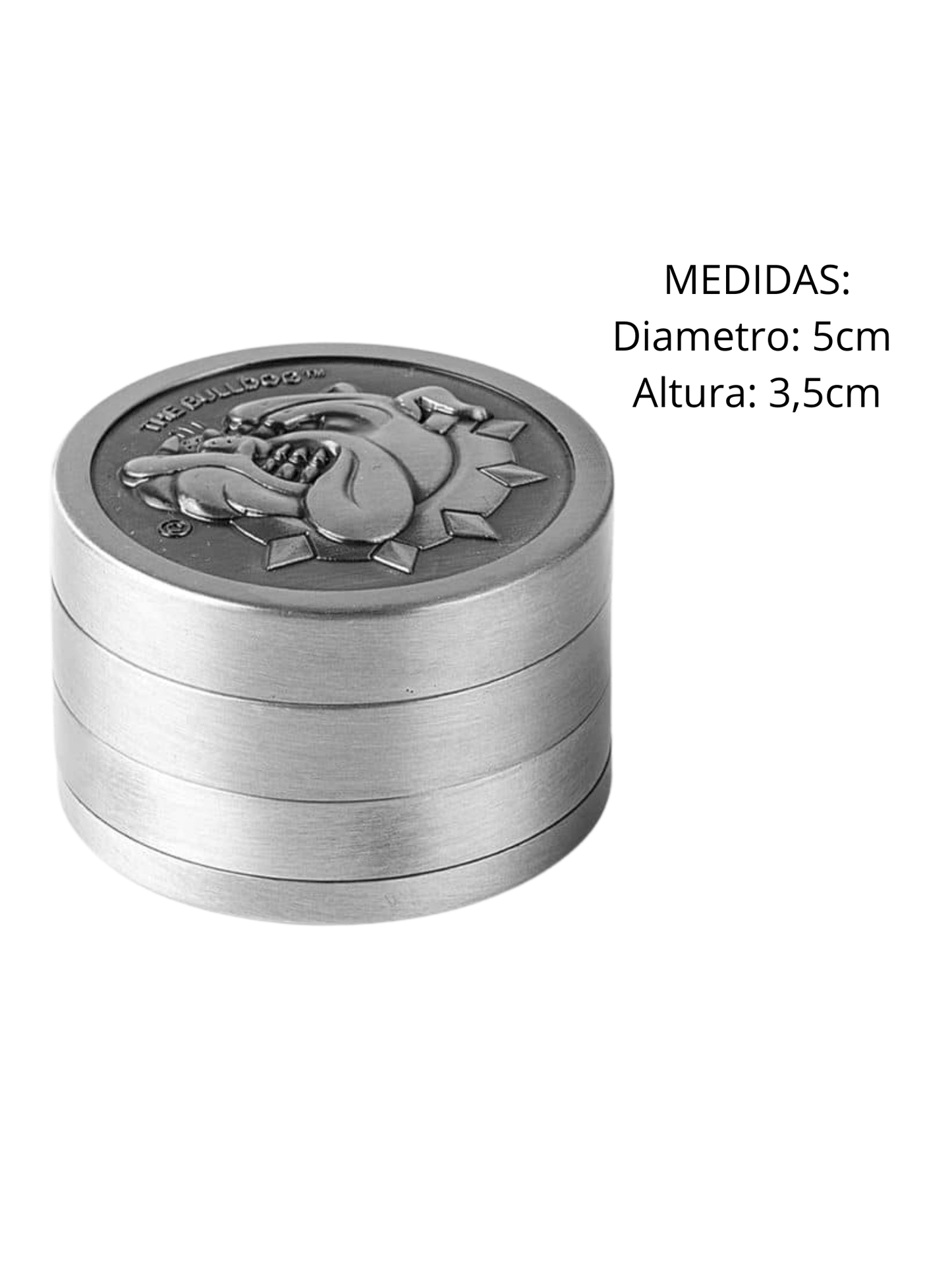 Dixavador The Bulldog Original Feito de Metal Importado