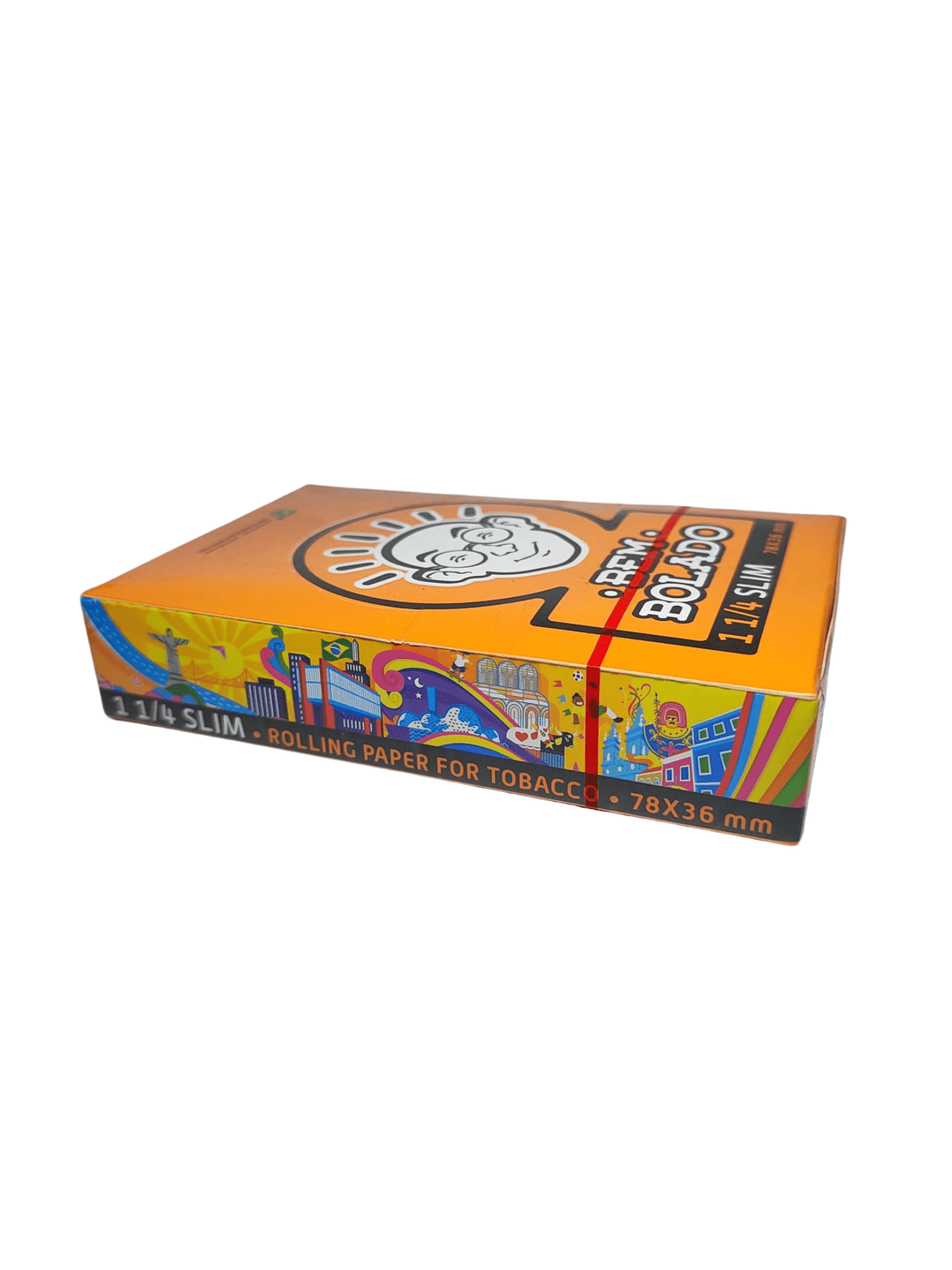 Caixa de Seda Papel Bem Bolado Pop Slim 1.1/4 25 Unidades