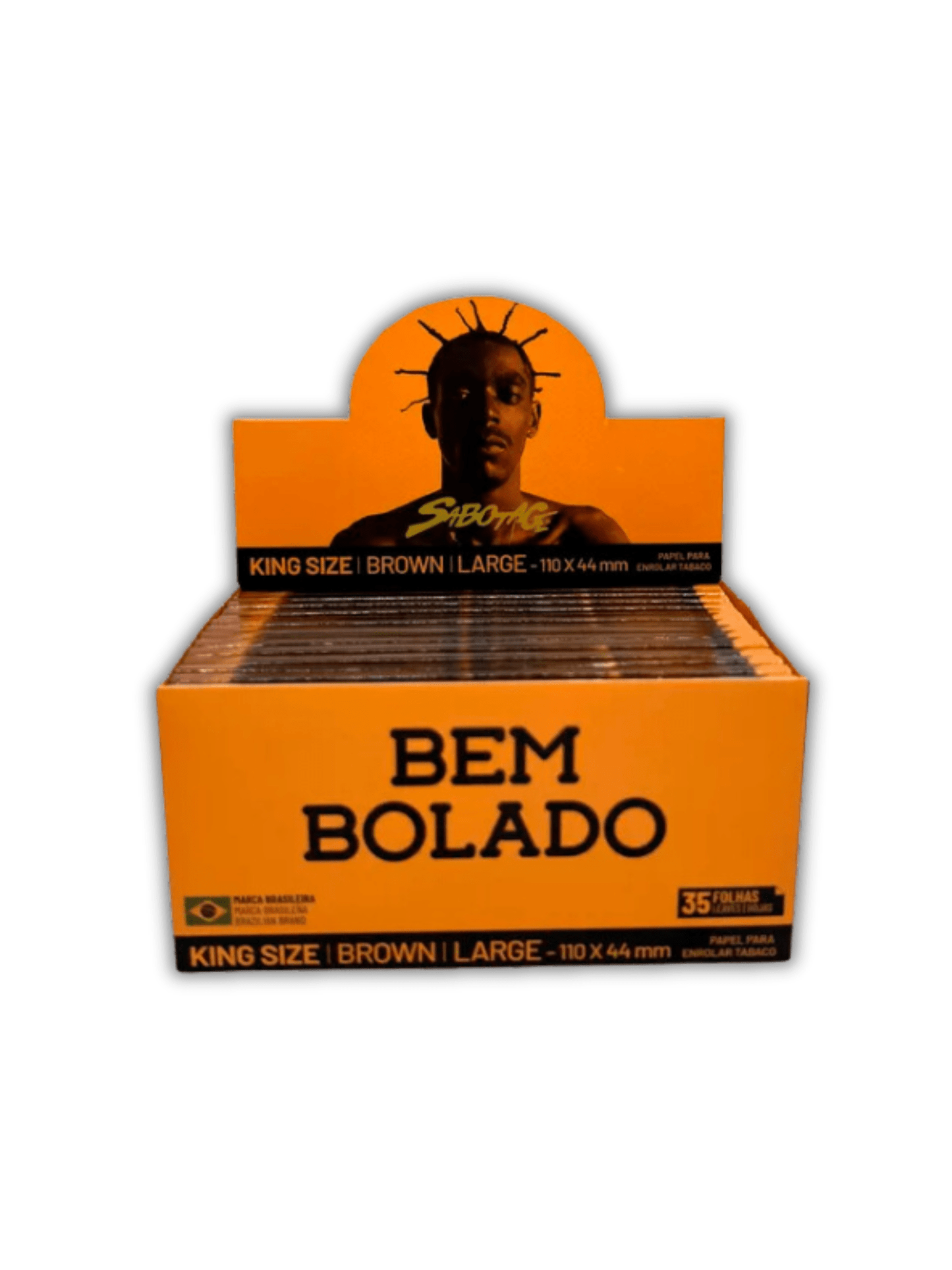 Caixa de Seda Papel Bem Bolado Pop Slim 1.1/4 25 Unidades