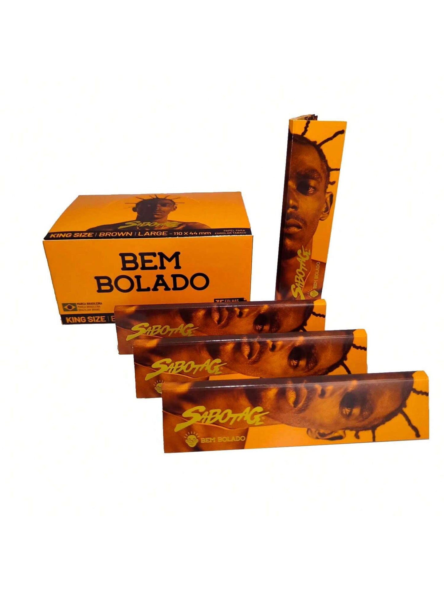 Caixa de Seda Papel Bem Bolado Pop Slim 1.1/4 25 Unidades