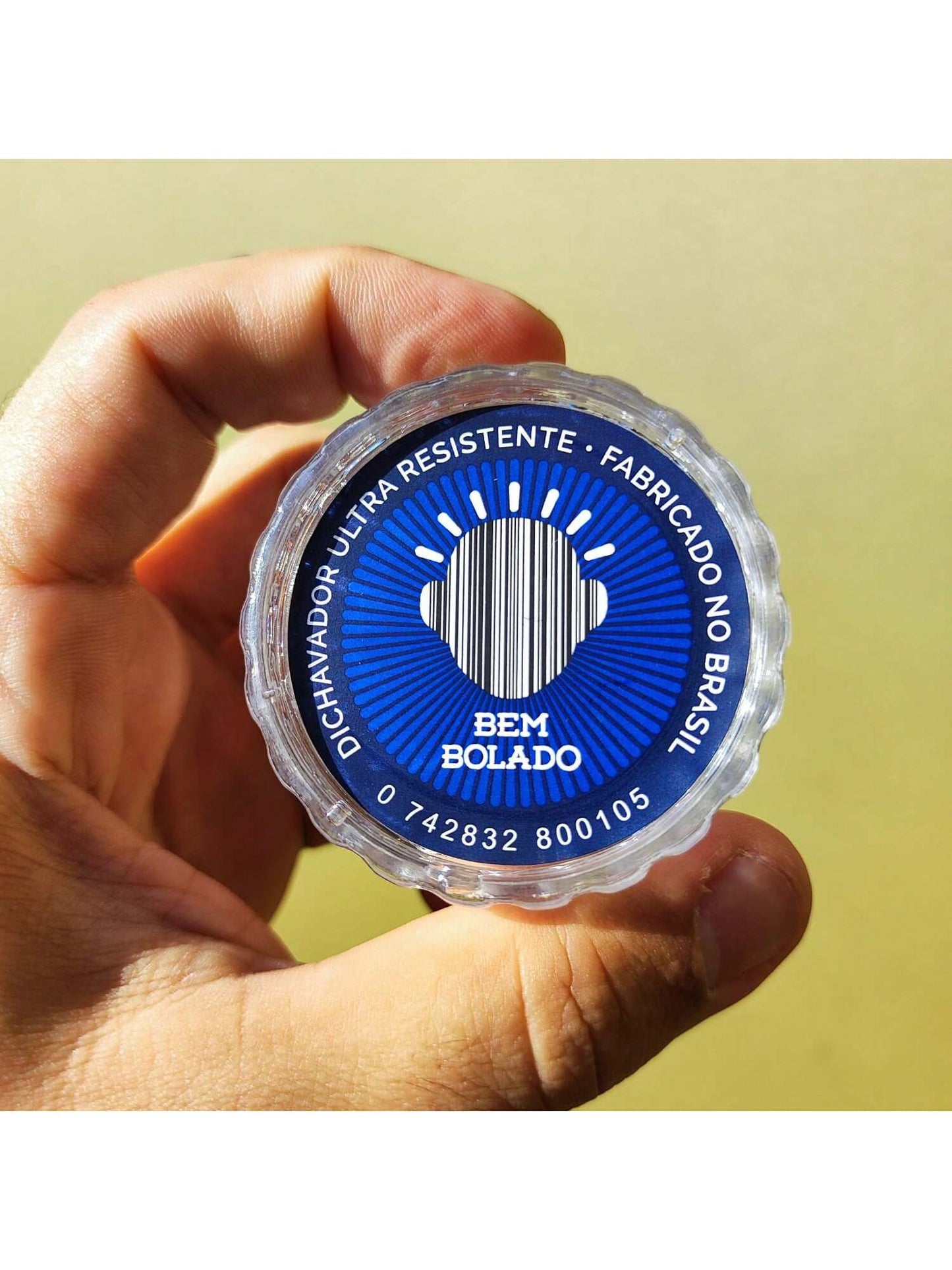 Dichavador Bem Bolado 3 Partes Ultra Resistente Pequeno