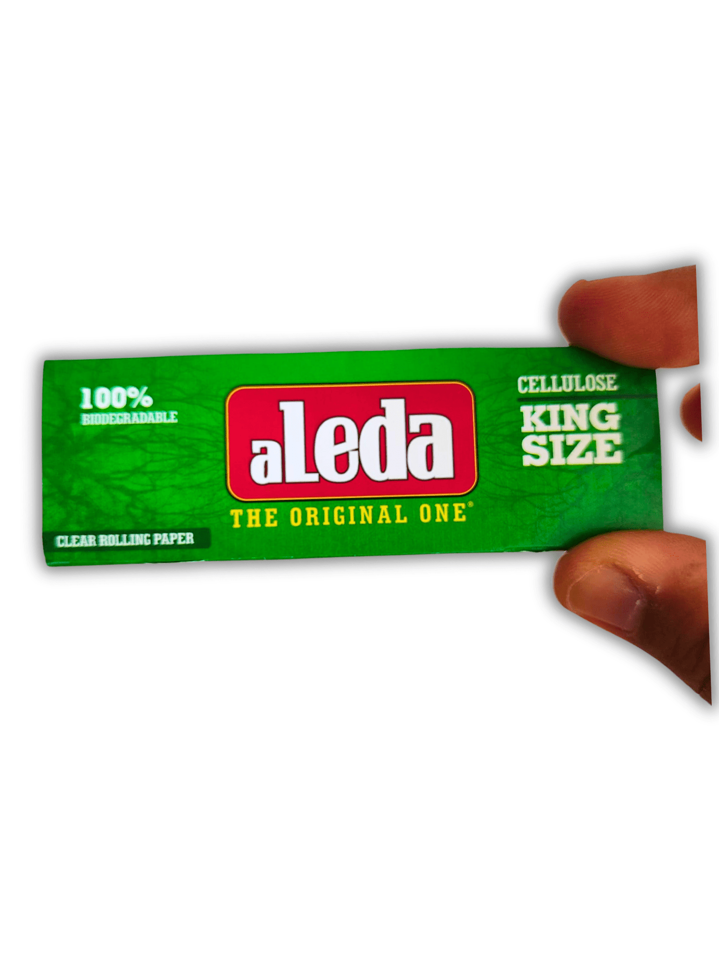 Papel para Cigarros Aleda King Size Celulose Kit com 3 Livretos 120 Folhas