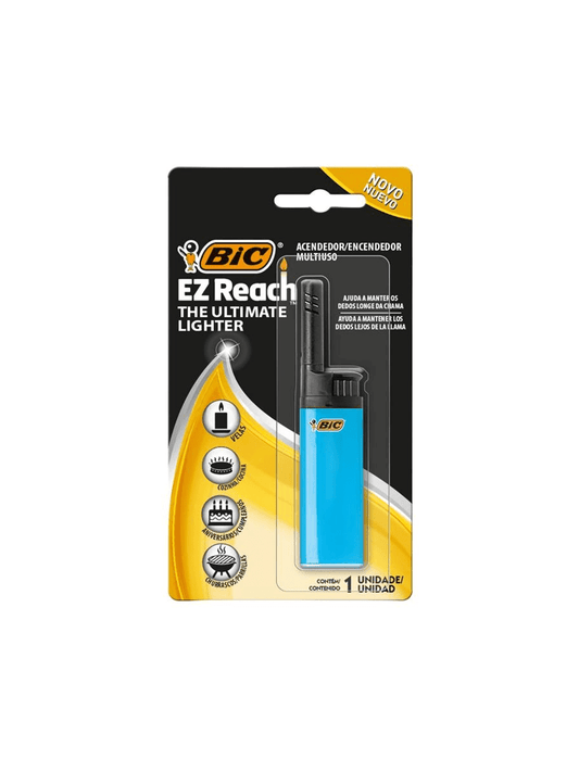 Novo Acendedor De Fogão Bic Multiuso Ez Reach Colorido