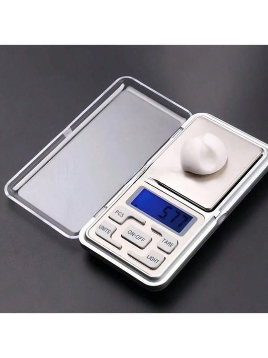 Mini Balança Digital De Bolso E Alta Precisão 0,1g Até 500g