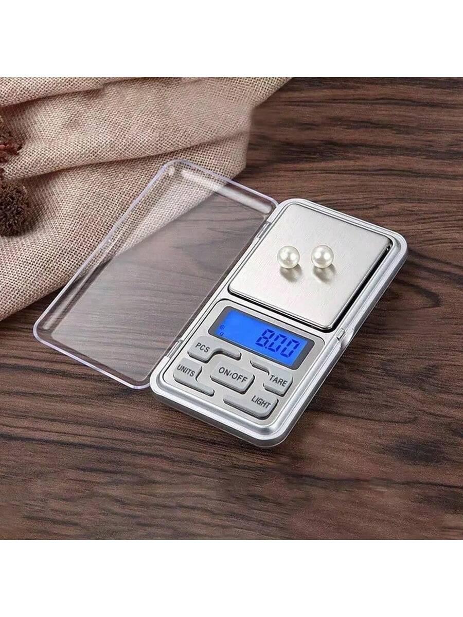 Mini Balança Digital De Bolso E Alta Precisão 0,1g Até 500g
