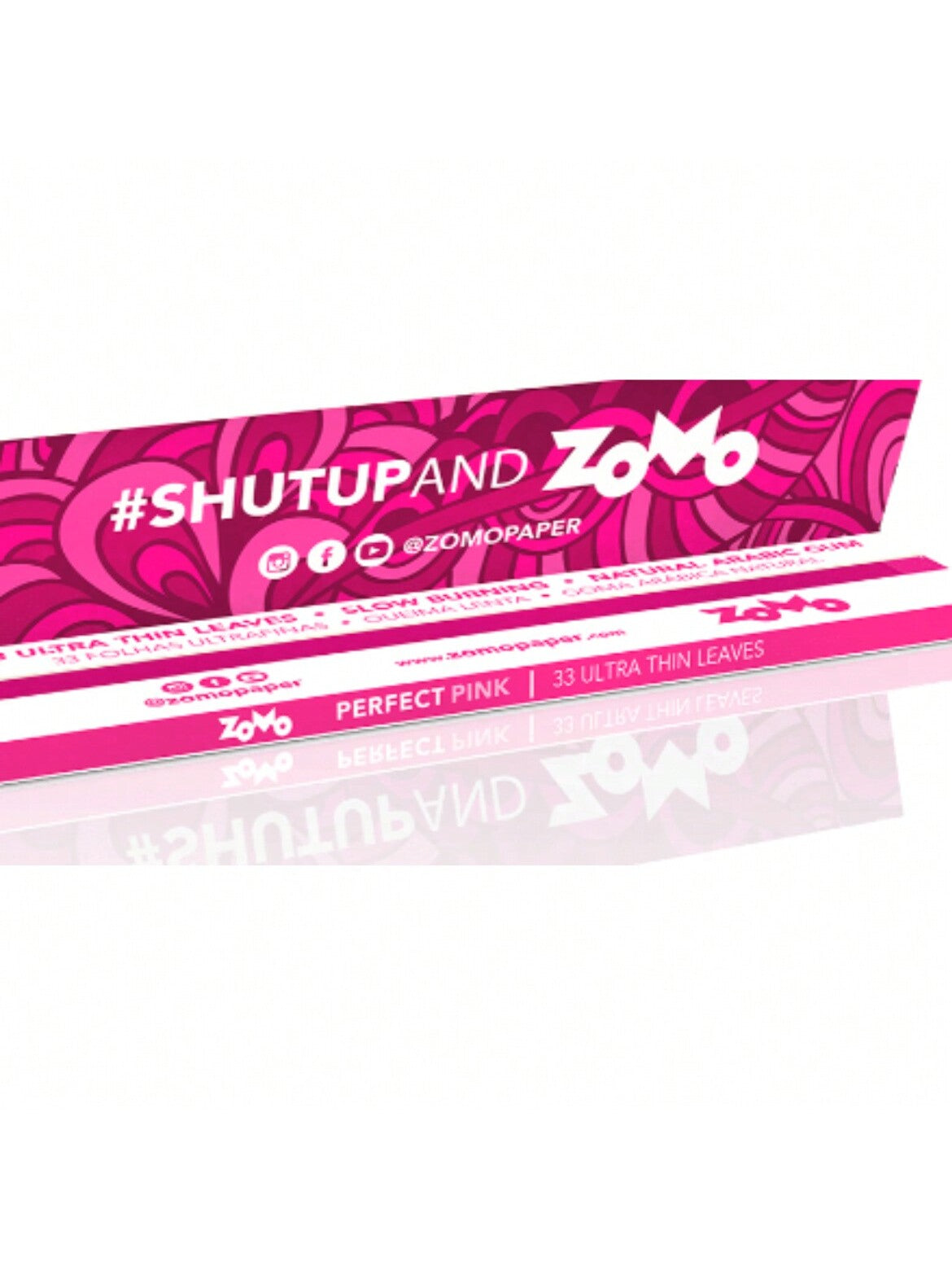 Seda Zomo Perfect Pink  Caixa Sedas 25 Livretos