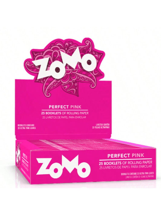 Seda Zomo Perfect Pink  Caixa Sedas 25 Livretos